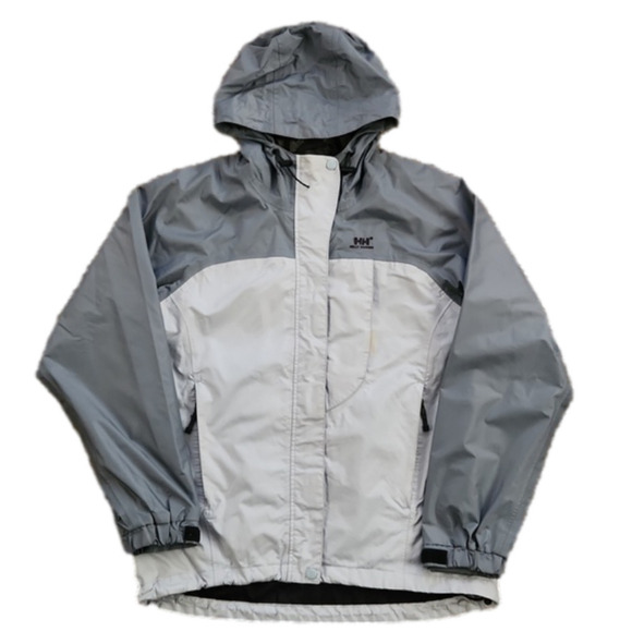 Helly Hanson HellyTech Gray & Silver Waterproof Coat - Picture 1 of 13